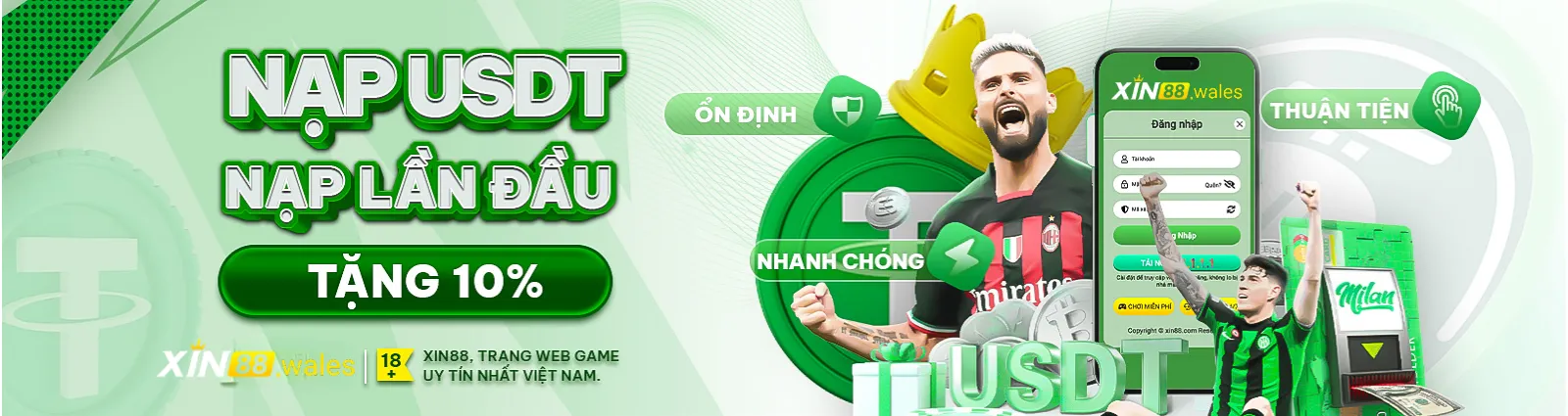 ảnh khuyến mãi xin88