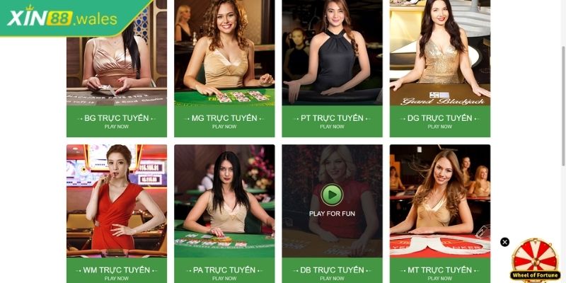 Casino trực tuyến Xin88 – Sân chơi giải trí không giới hạn 3 Điểm nổi bật của đến đến giải trí